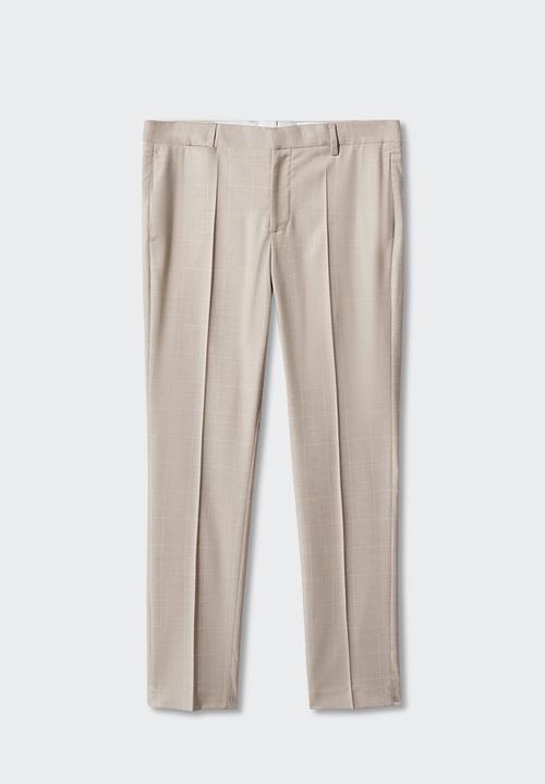 MANGO - Trousers paulo - beige