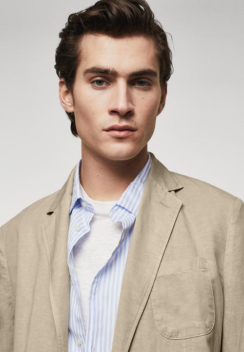MANGO - Blazer belave - beige 