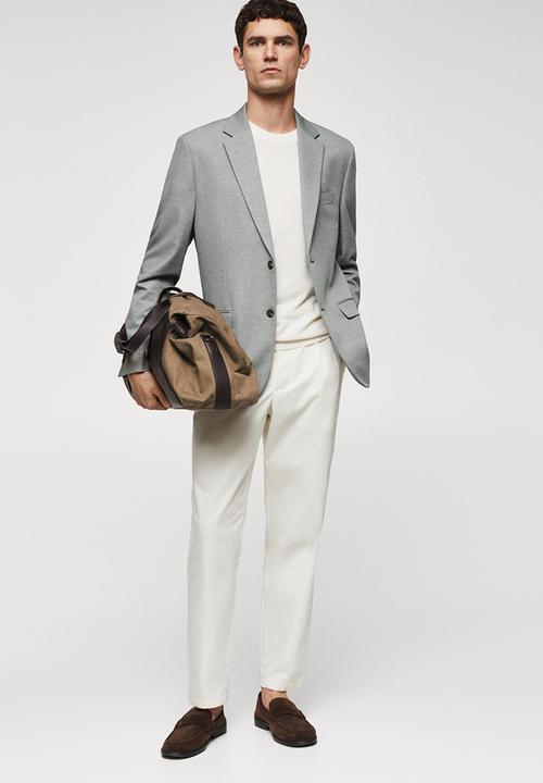 MANGO - Blazer sanday - khaki