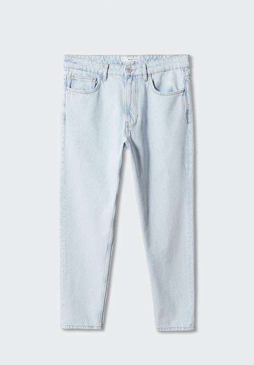 MANGO - Jeans san - bleach blue