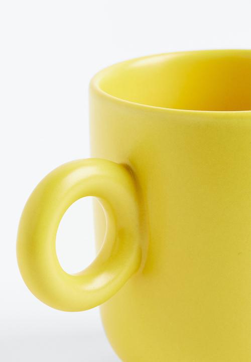 H&M - Stoneware mug - yellow