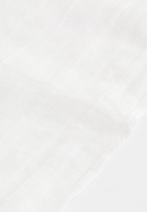 H&M - 2-pack multiway linen-blend curtains - white