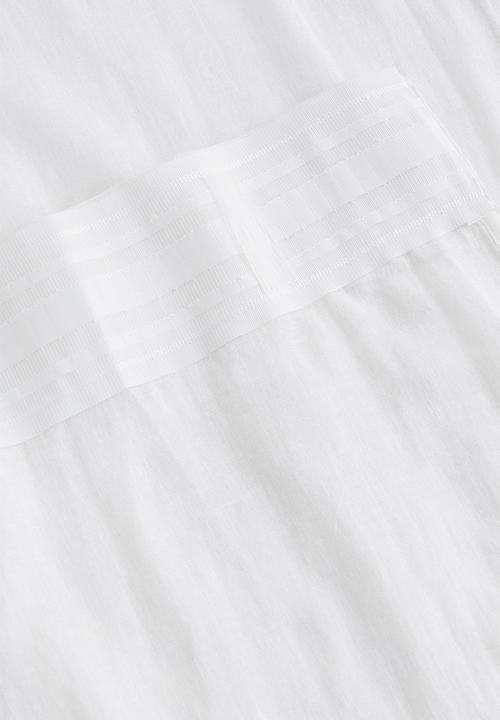H&M - 2-pack multiway linen-blend curtains - white