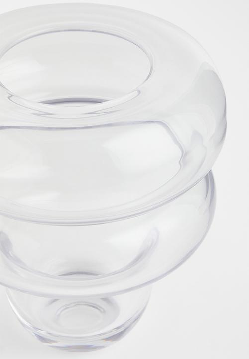 H&M - Small glass vase - transparent