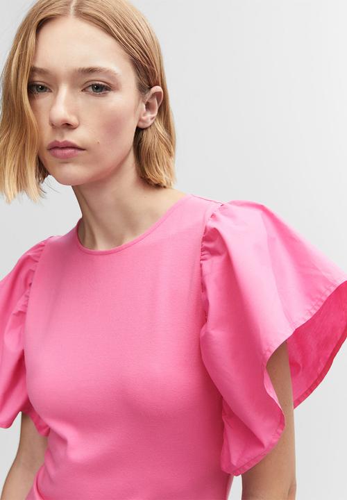 MANGO - Dress codina - bright pink