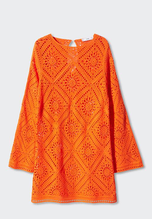 MANGO - Dress matres - orange