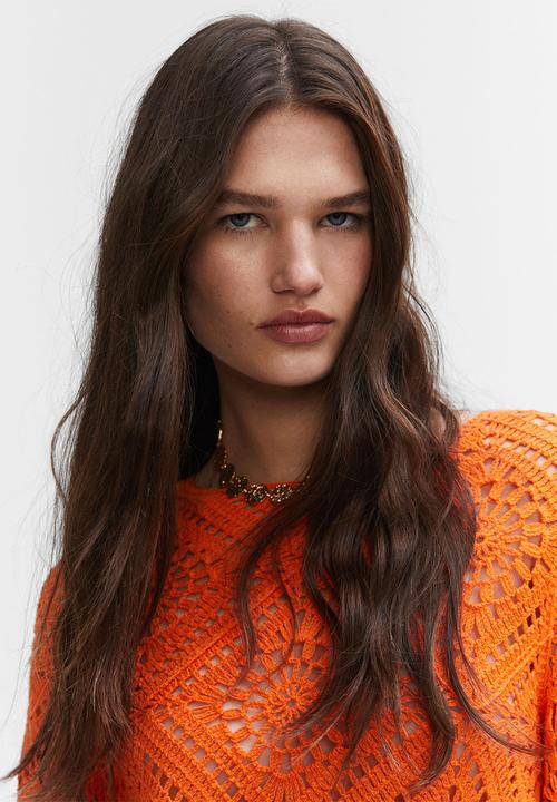 MANGO - Dress matres - orange