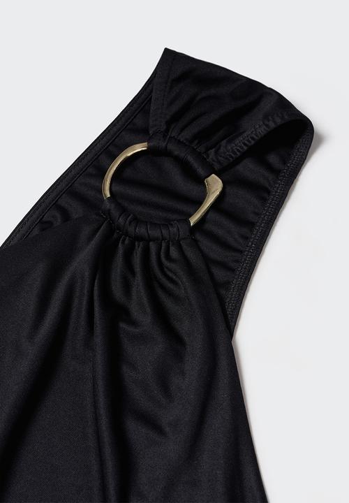 MANGO - Dress eins - black