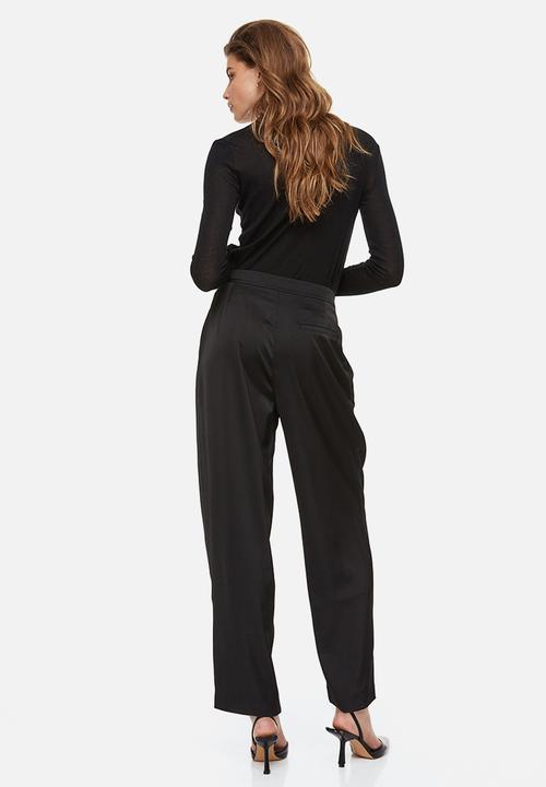 H&M - Tailored trousers - black