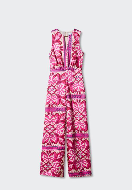 MANGO - One-piece suit pinkie - bright pink