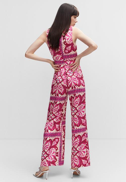 MANGO - One-piece suit pinkie - bright pink