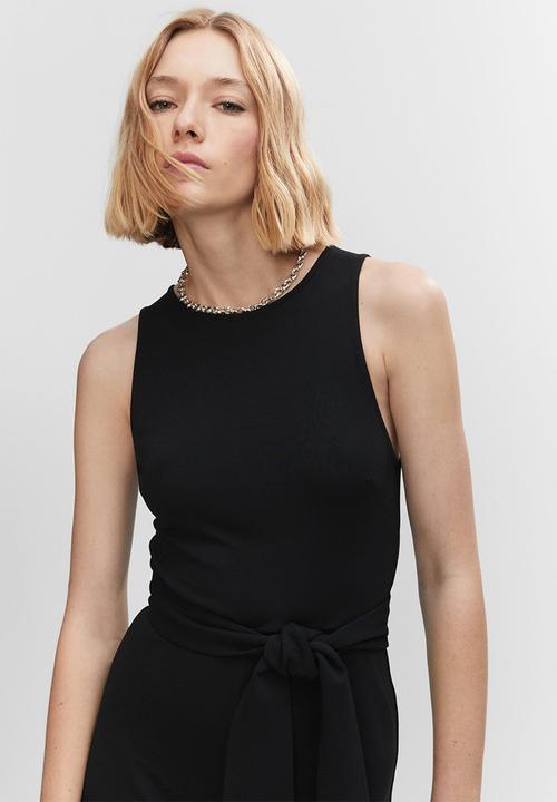 MANGO - Jumpsuit stefanie - black