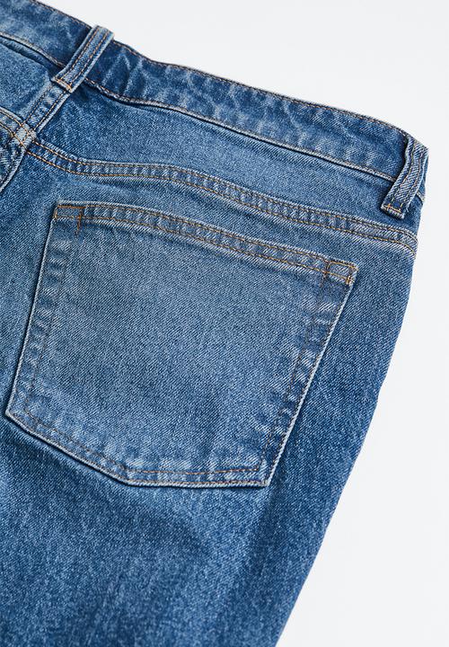 H&M - Slim regular ankle jeans - denim blue