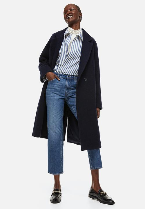H&M - Slim regular ankle jeans - denim blue