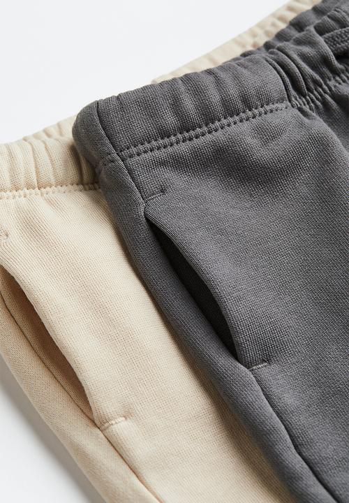 H&M - 2-pack printed joggers - grey/the lion king