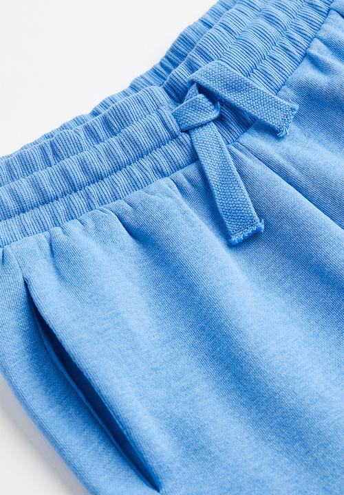 H&M - Joggers - blue/block-coloured
