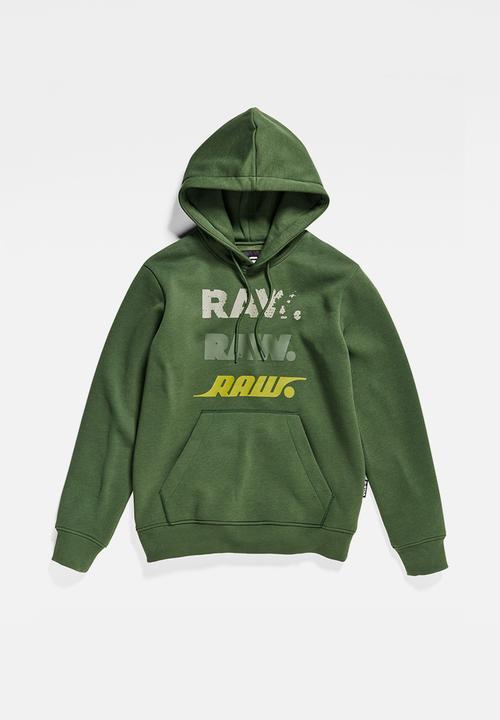 G-STAR - Triple RAW. hdd sw - dark nuri green