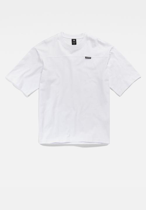 G-STAR - Boxy base 2.0 r t Dry jersey o - white
