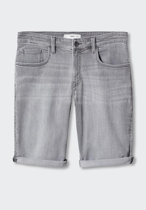 MANGO - Bermuda shorts rock - grey
