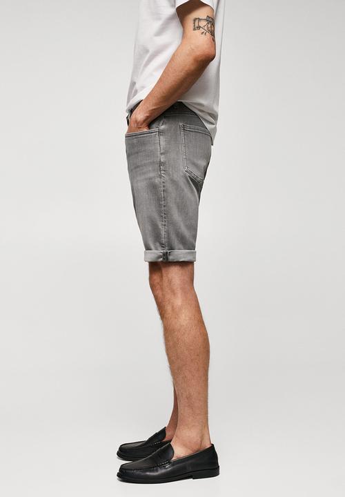 MANGO - Bermuda shorts rock - grey