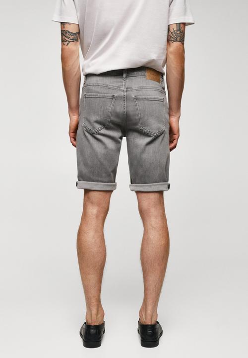 MANGO - Bermuda shorts rock - grey
