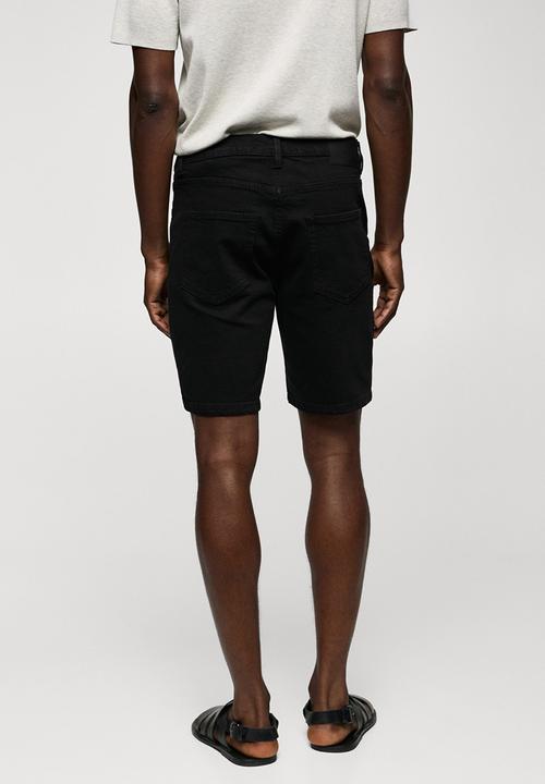 MANGO - Bermuda shorts jarod - black