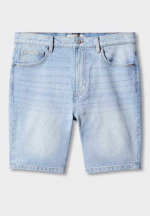 MANGO - Bermuda shorts jarod - light blue