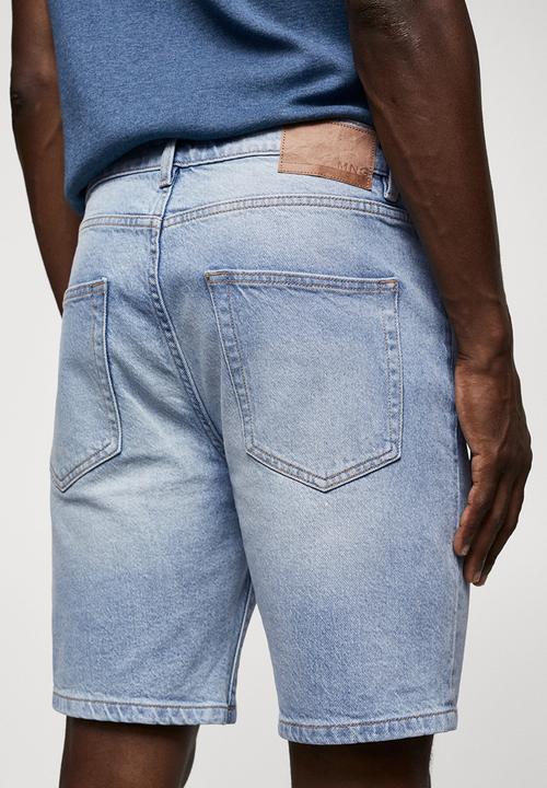 MANGO - Bermuda shorts jarod - light blue