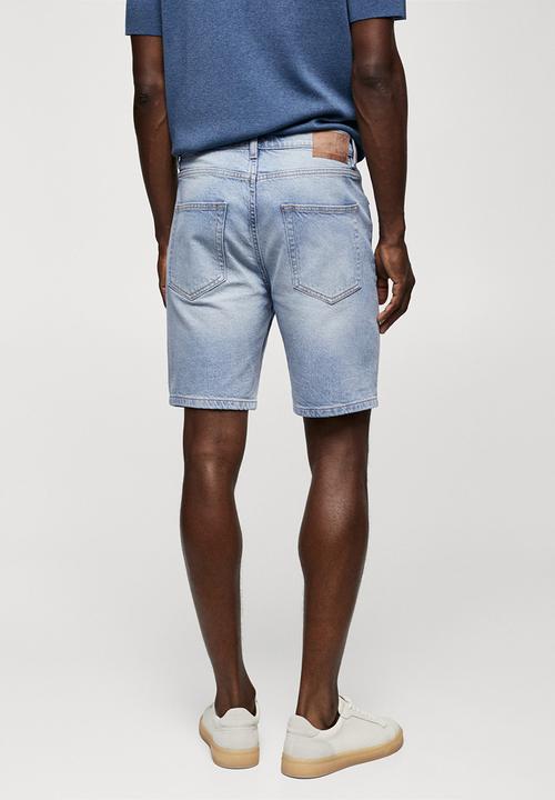 MANGO - Bermuda shorts jarod - light blue
