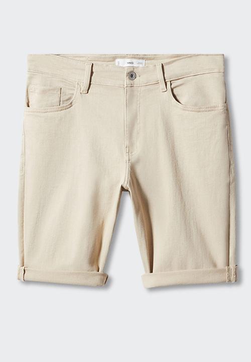MANGO - Bermuda shorts nepto - beige