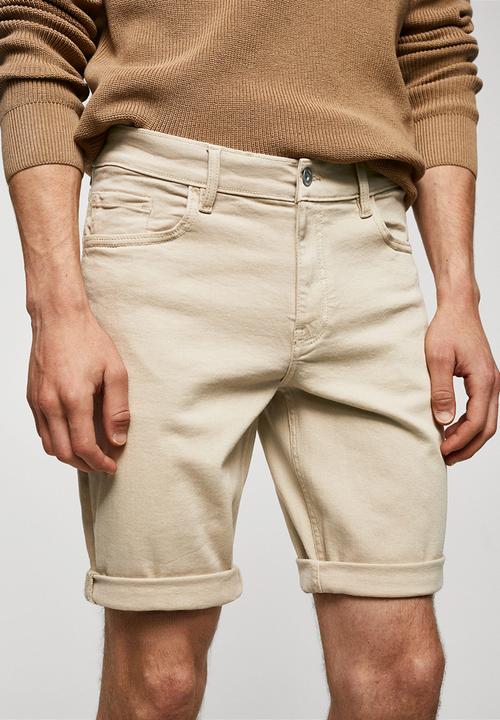 MANGO - Bermuda shorts nepto - beige
