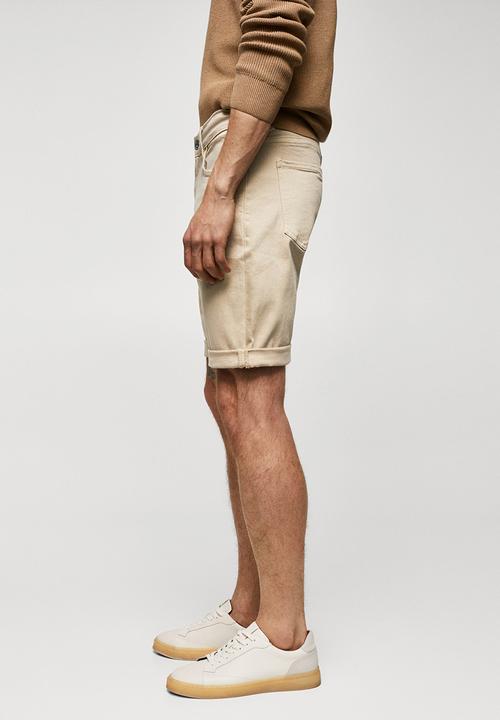 MANGO - Bermuda shorts nepto - beige