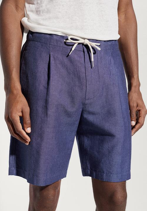 MANGO - Bermuda shorts alfonso - navy