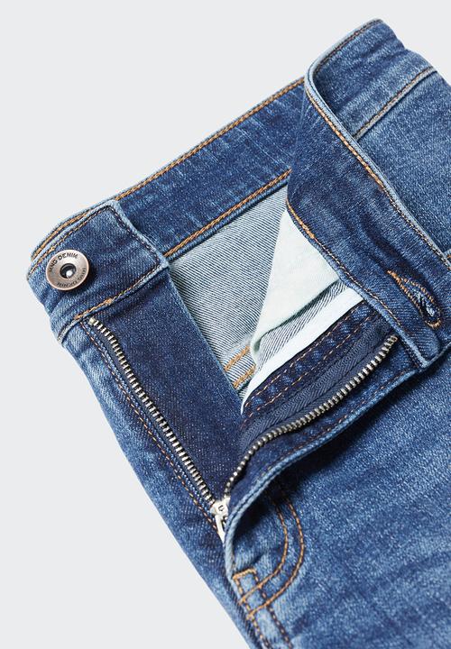 MANGO - Bermuda shorts rock - blue
