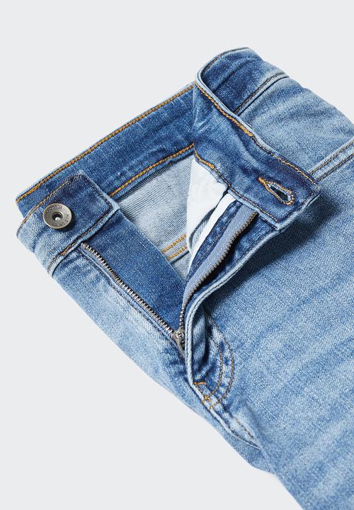 MANGO - Bermuda shorts rock - blue
