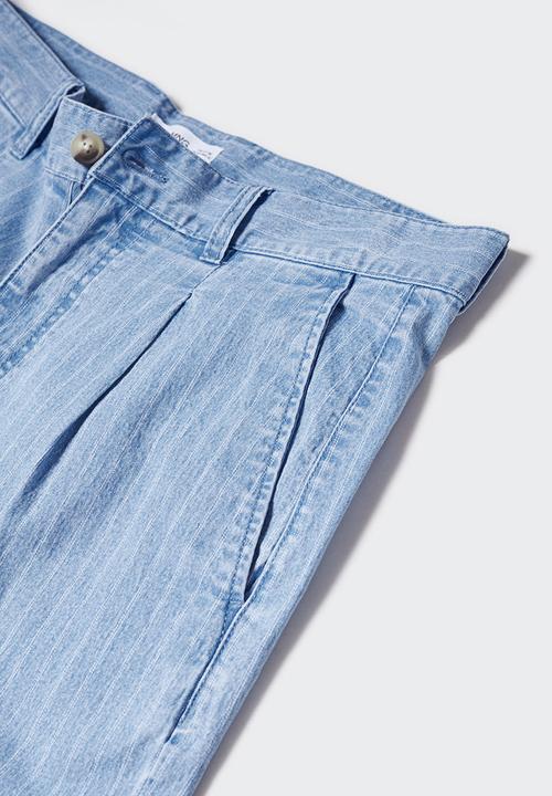 MANGO - Bermuda shorts parasol - denim blue