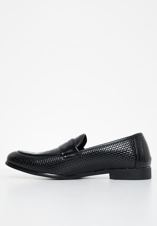 PC - Crouch slip on - black croc