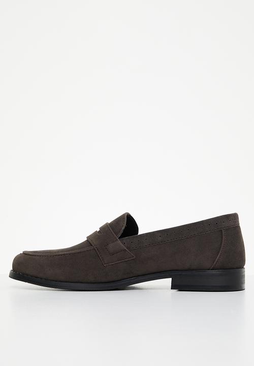 PC - Crouch suede slip on - espresso suede