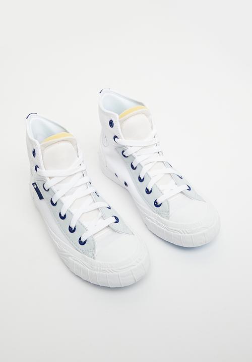 Converse - Chuck taylor alt star retro sport block hi - white / blue / ghosted