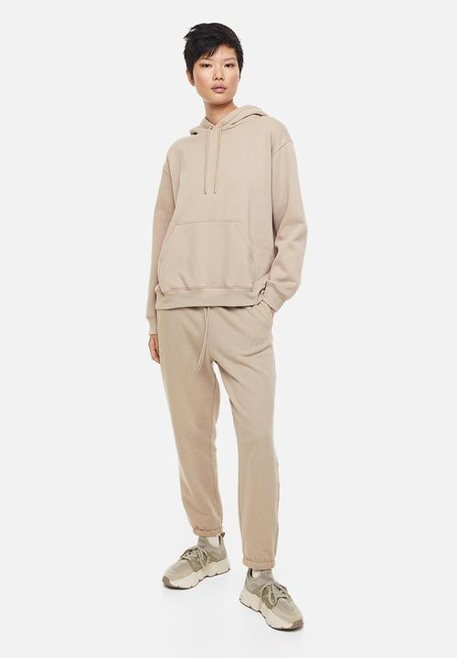 H&M - Cotton-blend sweatpants - beige