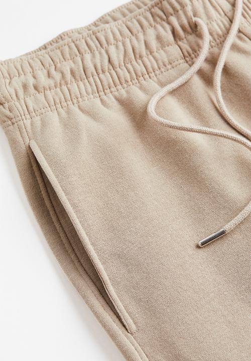 H&M - Cotton-blend sweatpants - beige