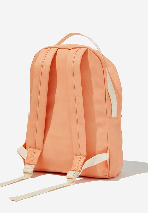 Typo - Alumni backpack pu - apricot crush