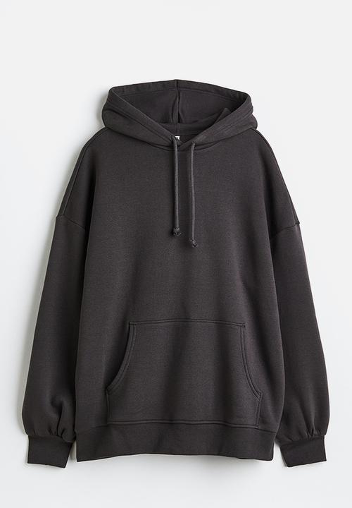 H&M - Oversized hoodie - dark grey