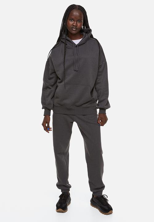H&M - Oversized hoodie - dark grey
