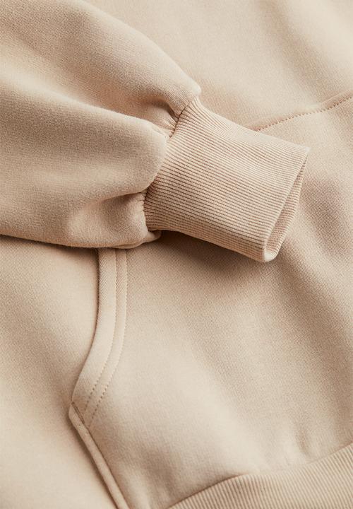 H&M - Oversized hoodie - beige