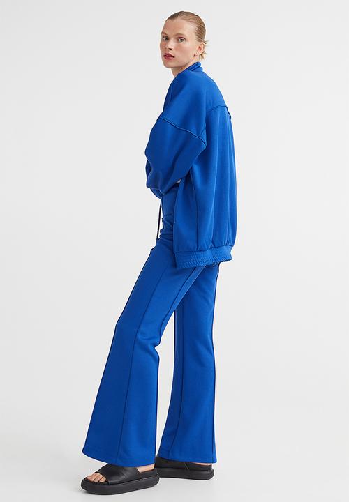 H&M - Flared trousers - bright blue