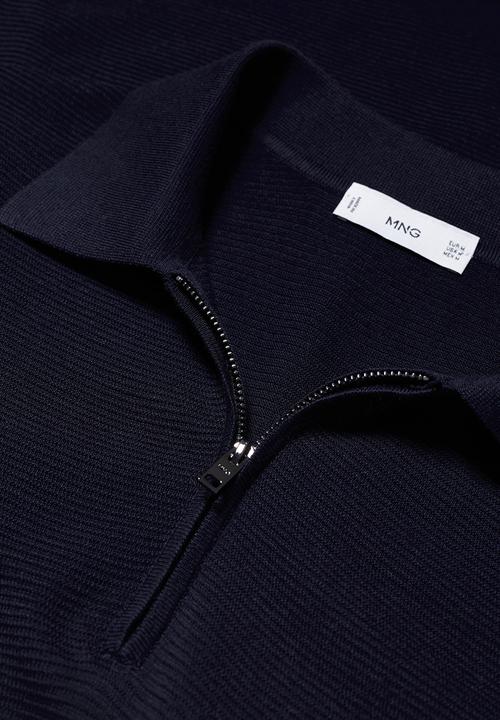 MANGO - Polo shirt charles - navy