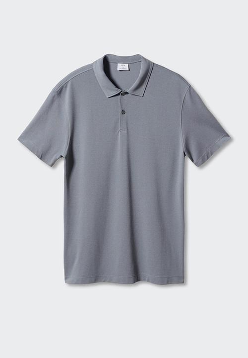 MANGO - Polo shirt ezequi - blue