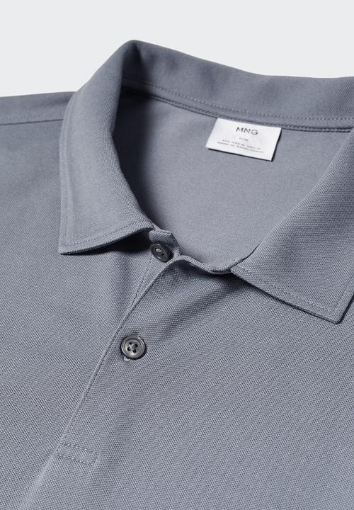 MANGO - Polo shirt ezequi - blue