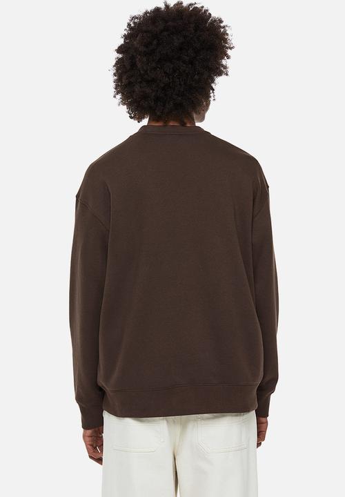 H&M - Relaxed fit printed sweatshirt - brown / cacto 